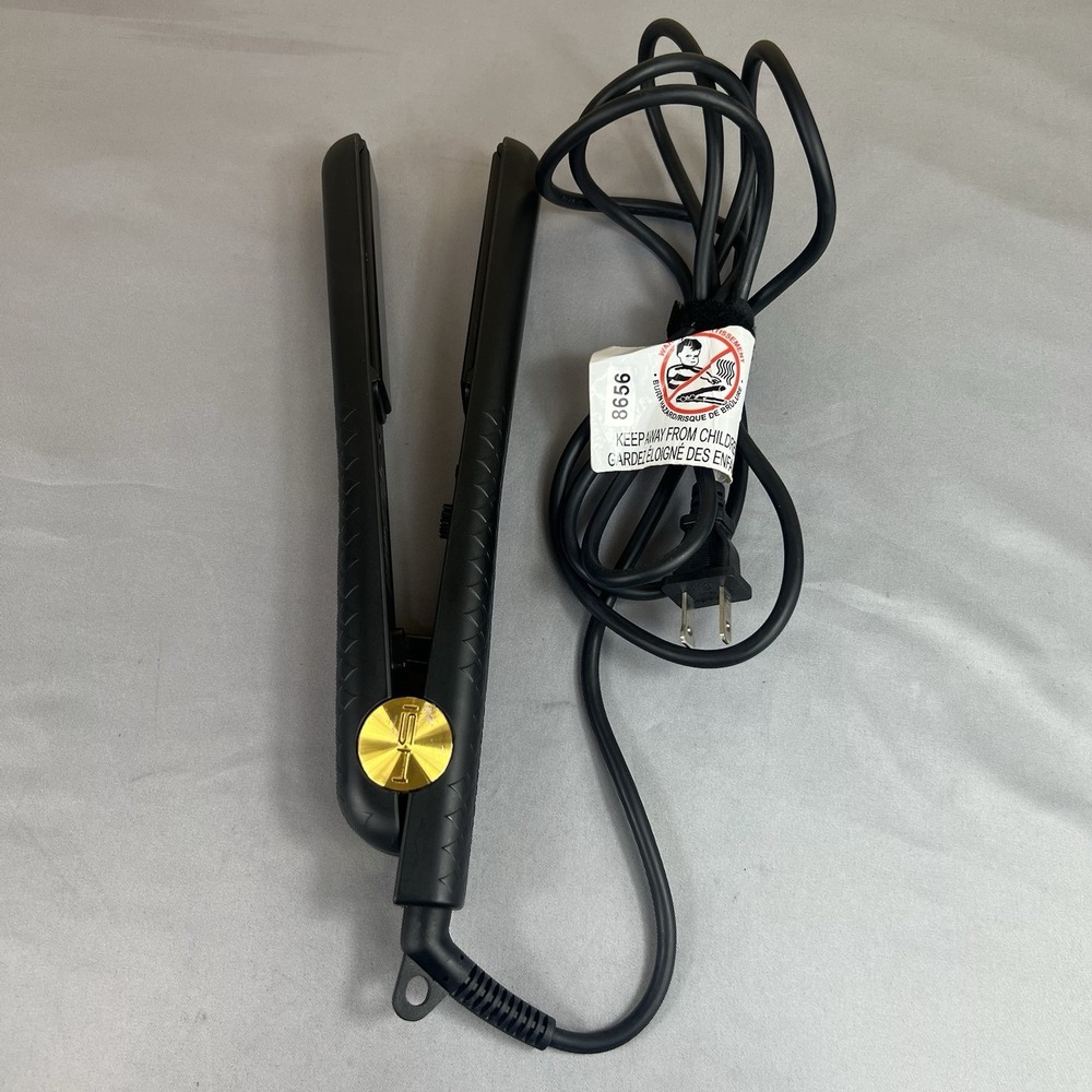 HSI Professional 1" Ceramic Ionic Flat Iron Hair Straightener E038 Tested Works